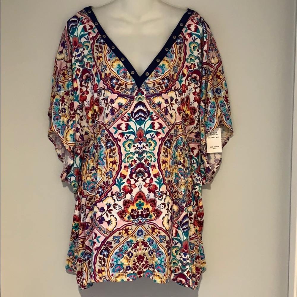 Nanette Lepore Print Top NEW